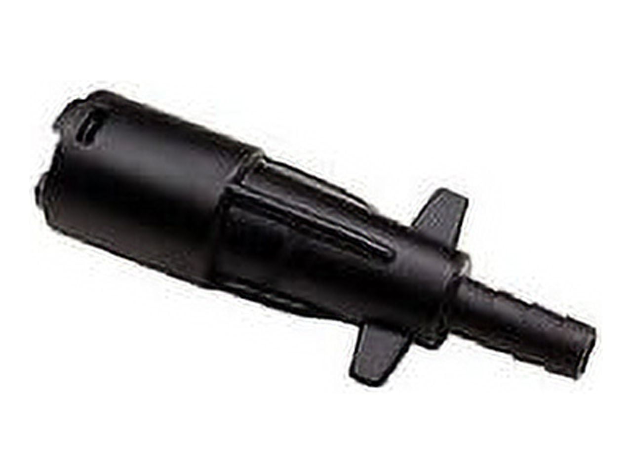 Shoreline Marine Brass Fuel Connector - Male 1/4” NPT, 2-Prong For Johnson/Evinrude Outboards