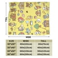thumbnail image 3 of Animal Crossing Blanket Fuzzy Plush Bed Blanket Cozy Fluffy Air Condition Quilt For Adults Kids, 3 of 6