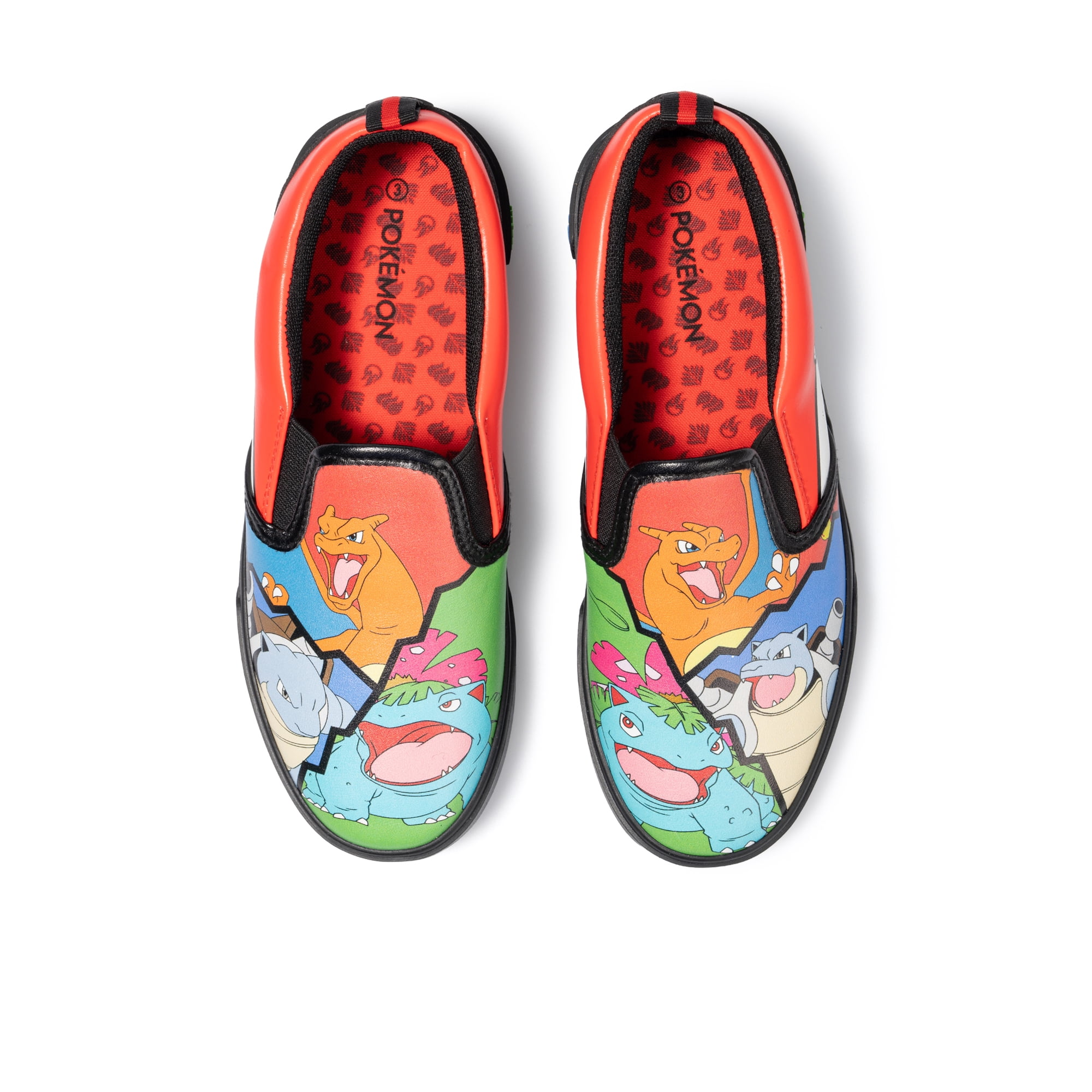 Pokemon Little & Big Boys Low Top Slip On