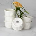 thumbnail image 2 of amHomel Ramekin Cups 8 oz 6-Pack White, 2 of 3