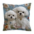thumbnail image 2 of Set de almohadas decorativas con estampado de animales adorables, cojines multicolores con fundas de tela suave, accesorios elegantes para el sofá y decoración del dormitorio y el salón, 45x45 cm, 2 of 6