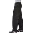 thumbnail image 5 of Men's Haggar Work to Weekend Classic-Fit Flat-Front No-Iron Expandable Waist Pants Bark, 5 of 5