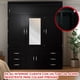 thumbnail image 5 of Ropero Mueble Armario Guardarropa Closet chocolate Mateo Reinicia 21 Muebles, 5 of 7