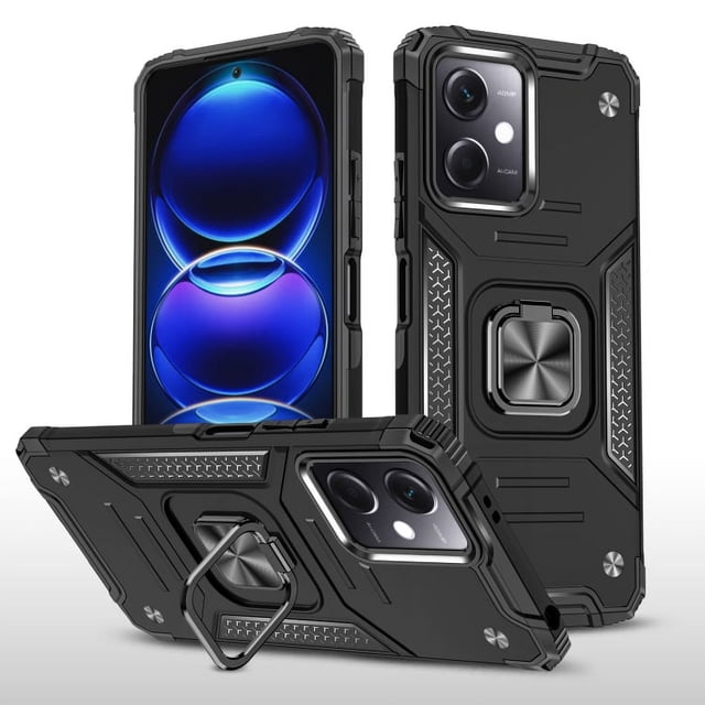 Funda de teléfono Para Redmi Note 12 4G Global Cuarey Shock color Mica de Cristal