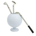 thumbnail image 4 of Mini portabolígrafos de golf de escritorio con 3 marcadores de taco de golf, juego de recuerdo de plástico para golfistas., 4 of 14