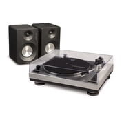 Crosley K100 Vinyl Record Player with Speakers and Wireless Bluetooth - Audio Turntables