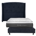 thumbnail image 1 of Colchón Matrimonial Restonic Trini + Box Base Cama + Cabecera Zefyr Azul, 1 of 8