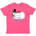 thumbnail image 3 of Inktastic Sassy Snowman the Weather Outside is Delightful Youth T-Shirt, 3 of 5