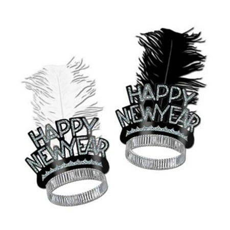 Beistle 50-Pack Decorative Chicago Swing Tiaras for Parties