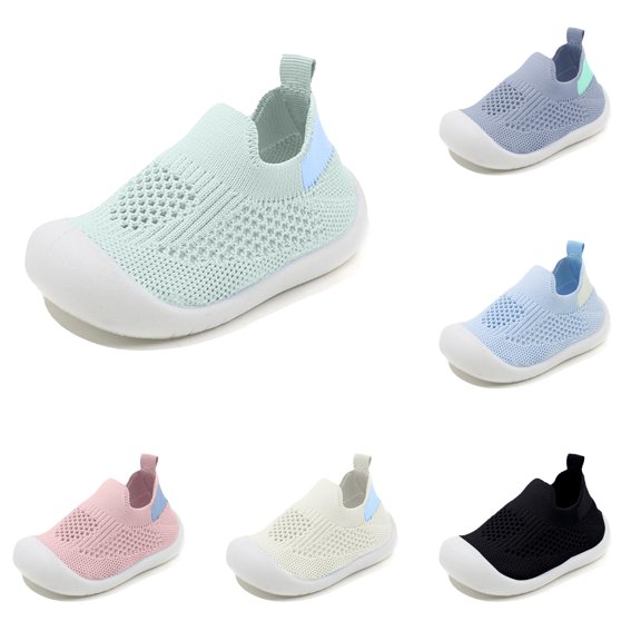 Baby Shoes Boys Girls Breathable Non Walking Sock Shoes First Walking Shoes With Soft Rubber Sole Toddler Slipper Sneaker