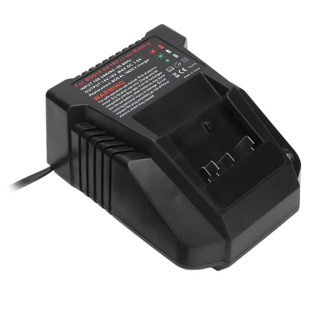Cargador de Batería de Litio, Retardante de Llama AC 100-240V LIGERO 3A Salida de Baterías Inteligentes Mantenedor Con Múltiples Protección para BC660 BC1880 14V-18V