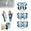 Kids Cycling Riding Protective Gear Set, Knee and Elbow Pads with Wrist Guards for Cycling Skating BMX