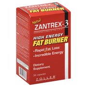 Zantrex-3 High-Energy Fat Burner Dietary Supplement with Caffeine for Weight Loss Support, 36 Capsules