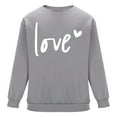 thumbnail image 4 of PNTUTB Valentine's Day Men's Fashion Print Classic Crew Neck Long Sleeve Casual Loose Pullover Comfort Sweatshirts, 4 of 6