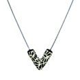 thumbnail image 1 of Collar V con cadena Alonso Luis Atala Estrella, 1 of 2