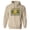 Sand, variant on Amalfi Coast Hoodie Sweatshirt Unisex Large White