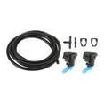 thumbnail image 1 of Kit de boquillas de lavado de parabrisas Unique Bargains para Ford Edge 2011-2014 No.BT4Z17603A con juntas, conector de manguera y manguera de fluido, 1 of 1