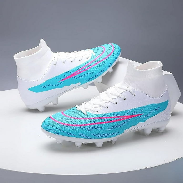 Kids Soccer Cleats for Boys Girls Soccer Cleats High top Football Cleats Outdoor Training for Big Child Soccer Shoes Walmart