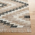 thumbnail image 3 of SAFAVIEH Natural Fiber Watson Geometric Area Rug, Natural/Black, 6' x 6' Square, 3 of 11