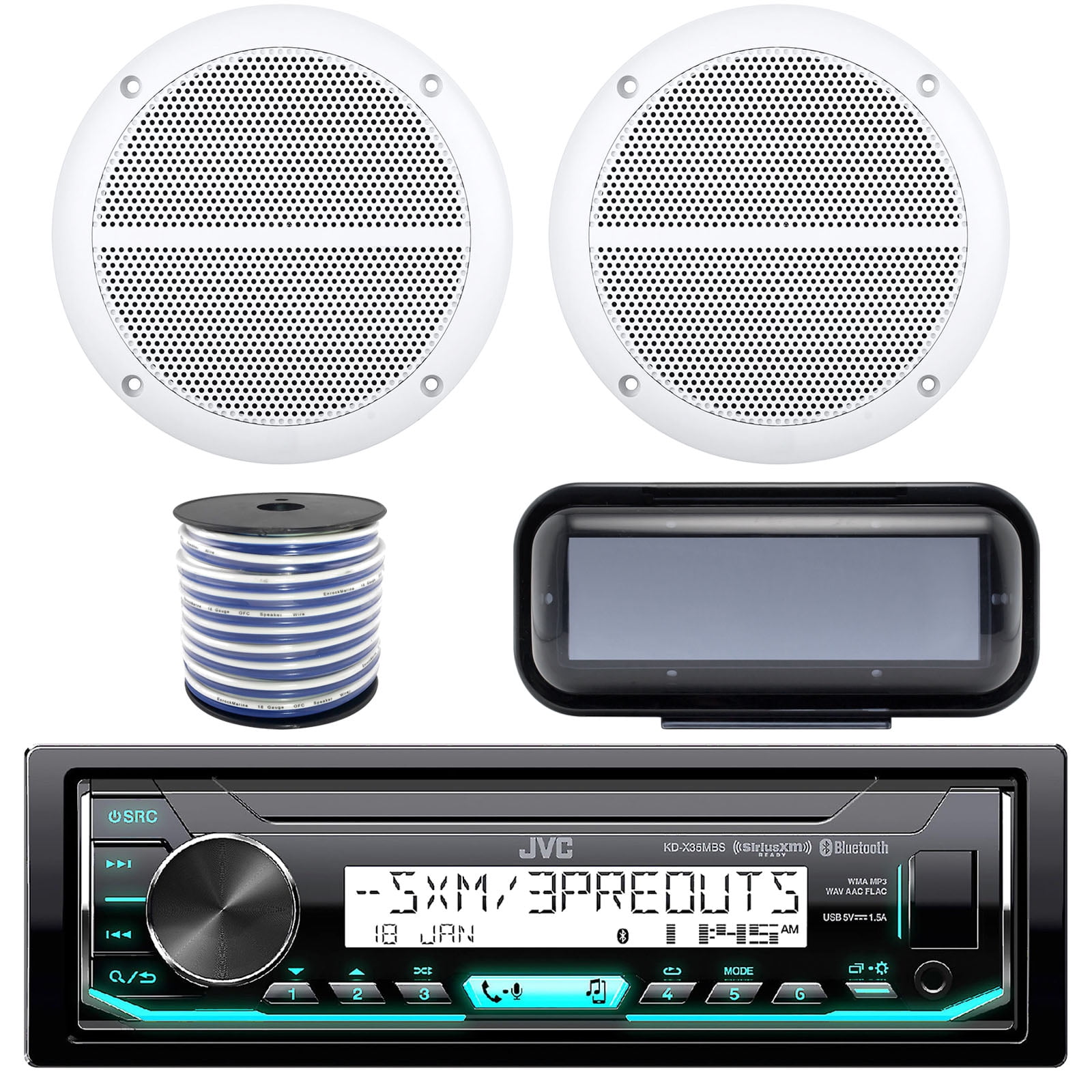 jvc waterproof speaker