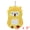Yellow, variant on Unique Bargains Cute Owl Shaped Soft Chenille Hanging Hand Towels Yellow 11" x 9"