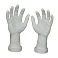 thumbnail image 1 of 2 piezas Modelo de mano Jokes Toy Halloween Manos falsas Decoración de Halloween para la decoración de cosplay de cosplay entrenamiento de uñas, 1 of 8