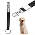 thumbnail image 2 of Silbato para Perros, Silbato UltrasóNico Ajustable para Perros para Dejar de Ladrar, Entrenamiento de RecuperacióN, con CordóN Negro, 2 of 5