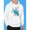 thumbnail image 2 of Aesthetic Feathers Design Hoodie Men -Image by Shutterstock, Male Large, 2 of 4