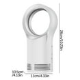 Portable Heaters Clearance Leafless Electric Fan Home Desktop Bladeless Heaters Space Warmer Fan