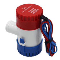 NefLaca  1100GPH 12V Electric Marine Submersible Bilge Sump Water Pump For Boat 1" Hose
