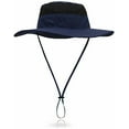 thumbnail image 1 of Outdoor Sun Hat Bucket Hats for Women Sun Protection Mesh Cap Quick-Dry UPF 50+ Dark Blue, 1 of 4