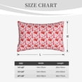 thumbnail image 4 of Sikiie Crabs Starfish Print Plush Pillow Cover, Wrinkle-proof and Stain-resistant Pillow Protector without Pillow Core, Home Decoration-20"x30", 4 of 6