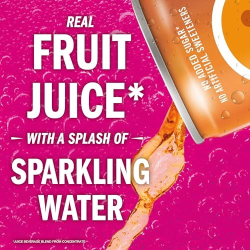 Izze Sparkling Juice, Variety Pack, ( Blackberry, Grapefruit, Clementine, Apple ) 8.4 Fl Oz 8 Count