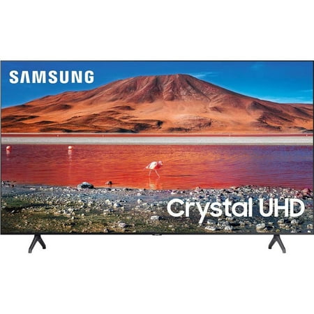 Open Box Samsung 43-Inch Class Crystal UHD TU-7000 Series - 4K UHD HDR Smart TV with Alexa Built-in (UN43TU7000FXZA, 2020 Model)
