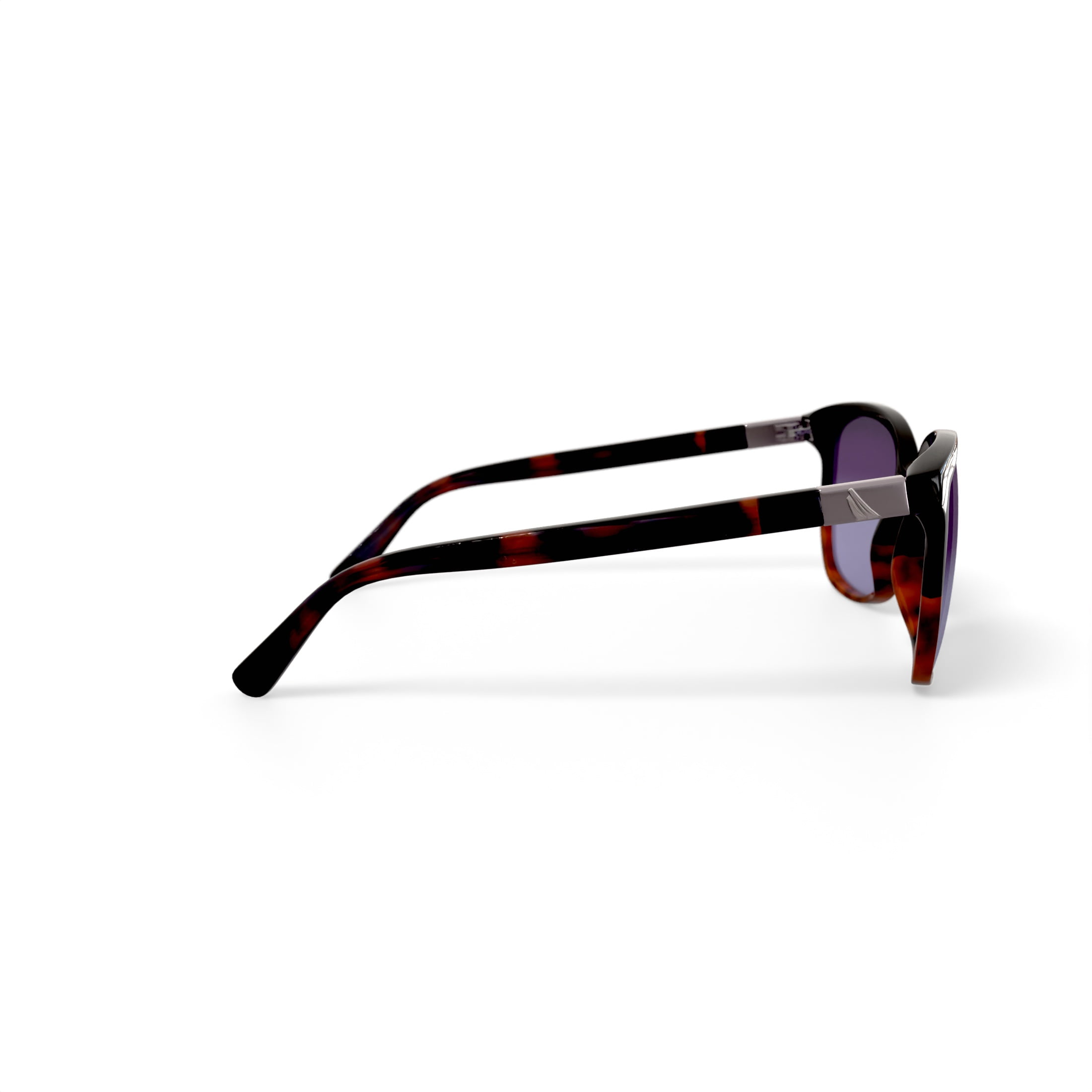 Nautica Women's Rx'able Fashion Sunglasses, NLS6001, Black, 57-17-140, with Case