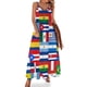 thumbnail image 1 of Banderas de América Latina Vestido sin mangas Ropa de verano Vestidos de noche Vestidos de fiesta elegantes para mujer 2024, 1 of 7