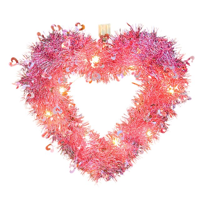 Cheapark Valentines Day Garland - Hanging Decor for Weddings, Engagements & Gift Anniversaries, Festive Party Supplies