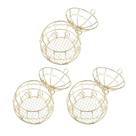 3 Pcs Suet Balls Holder Hanging Bird Feeder Wild Premium