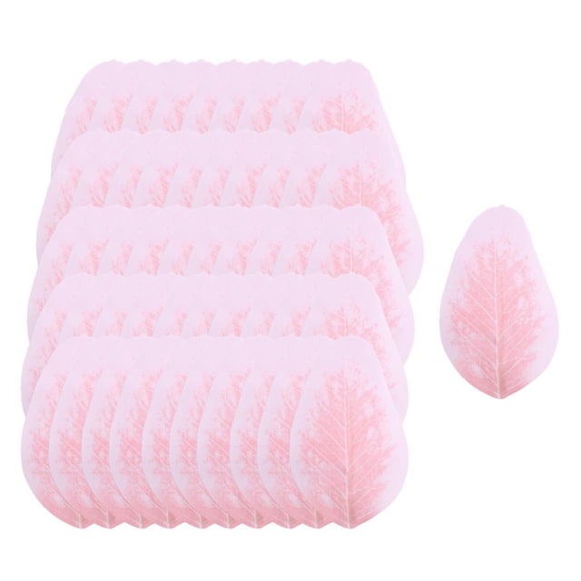 50 Hojas de Melocotón Artificiales Hojas de Imitación para Manualidades de Decoración de de Bricoje Colcomx Hojas de durazno falsas