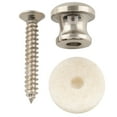 thumbnail image 5 of Musiclily Pro Steel Strap Button End Pins for Small Sized Guitar Bass Ukulele, Nickel (Set of 2), 5 of 5