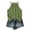 Army Green, variant on Womens Halter Tops Back Bow Tie Sleeveless Blouse Casual Loose Fit Keyhole Back Camisole for Daily Wear Pink XXL