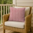 thumbnail image 5 of Creative Products Scribble Chevron Pink 18 x 18 Indoor / Outdoor Pillow, 5 of 8