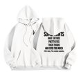 thumbnail image 1 of WEAIXIMIUNG Robe Sweat à Manches Longues pour Femmes Automne/hiver Décontractée et Confortable Double Imprimé avec Capuche Col Rond et Poche, 1 of 6