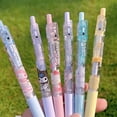 thumbnail image 5 of 6pcs, Sanrio High-value ST Push Pen, Neutral Pen For School Students, Zebra Clip, Back To School, School Supplies, Kawaii Stationery, Colors For School, Stationery, Writing Pens, 5 of 5