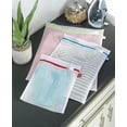 thumbnail image 4 of Whitmor Zippered Mesh Wash Bags - Color Coded - Set of 3 - Adult Use, 4 of 5
