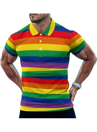 polo rainbow shirt