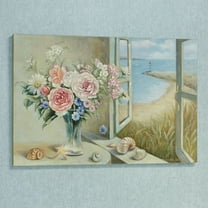 Summer Breeze Canvas Wall Art Multi Pastel