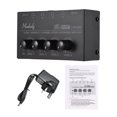 thumbnail image 7 of Muslady HA400 Ultra-compact 4 Channels Mini Audio Stereo Headphone Amplifier with Power Adapter, 7 of 7