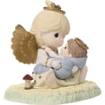 thumbnail image 2 of Precious Moments Holy Night Angel With Baby Christmas Figurine, Count 1, 2 of 4