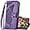 Purple, variant on Designed for Samsung Galaxy A54 5G Case Wallet,Women Flip Folio Cover with Butterfly Emboss PU Leather Stand Credit Card Holders Slots Wrist Strap Protective Phone Case for Samsung A54 5G (Purple)